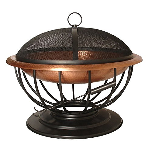 Copper Fire Pit Camelot Party Als, Hammered Copper Fire Pit Table